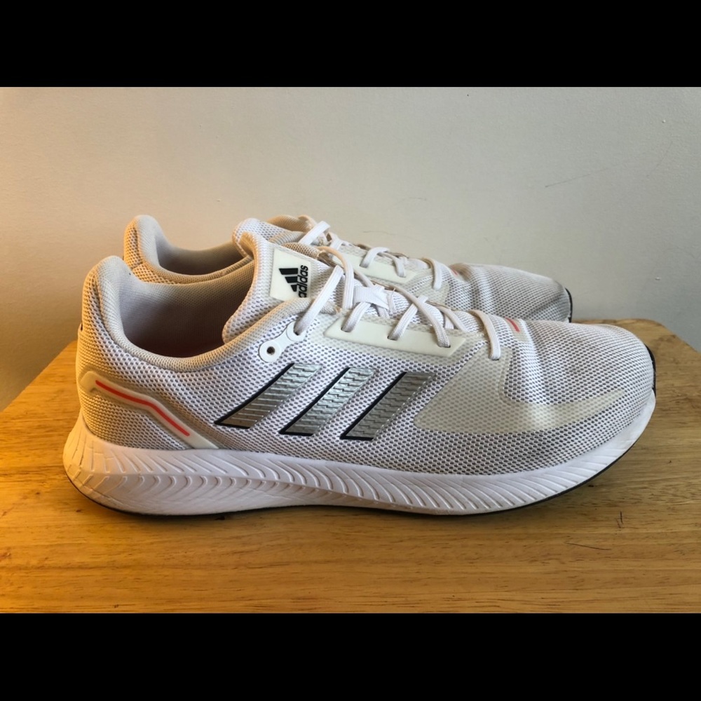 adidas White and Black Athletic Shoes